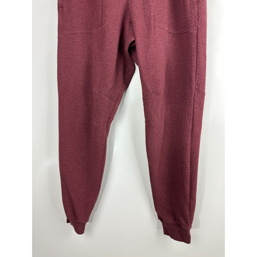 Lululemon At Ease Jogger 29" Inseam Heathered Savannah Red Men's Size Medium - Picture 3 of 13